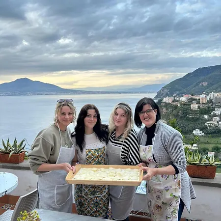דירה Dimora Del Conte Sorrento Coast Seaview ויקו אקוונסה